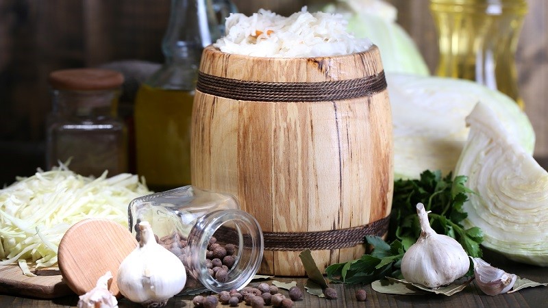 In what dish is it best to salt cabbage