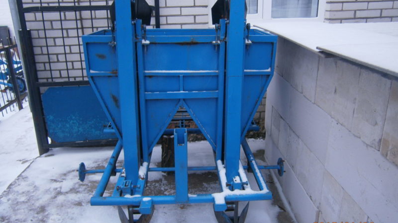 How to make a two-row potato planter yourself