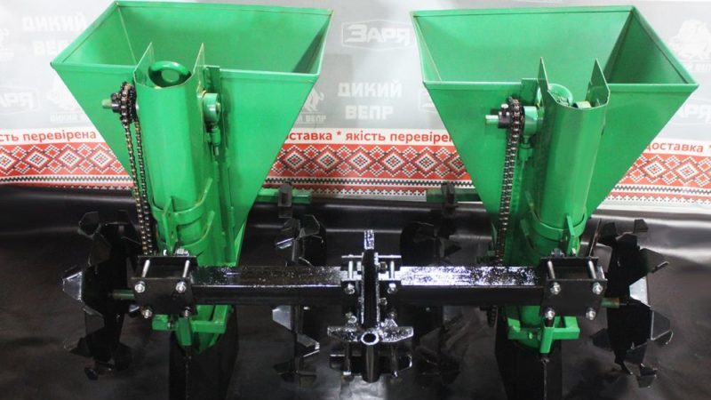 How to make a two-row potato planter yourself