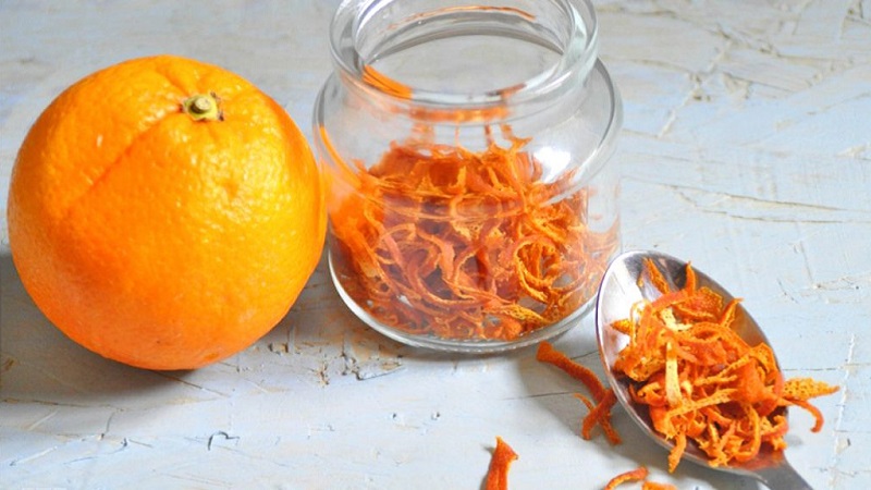 Why is orange peel useful for the human body