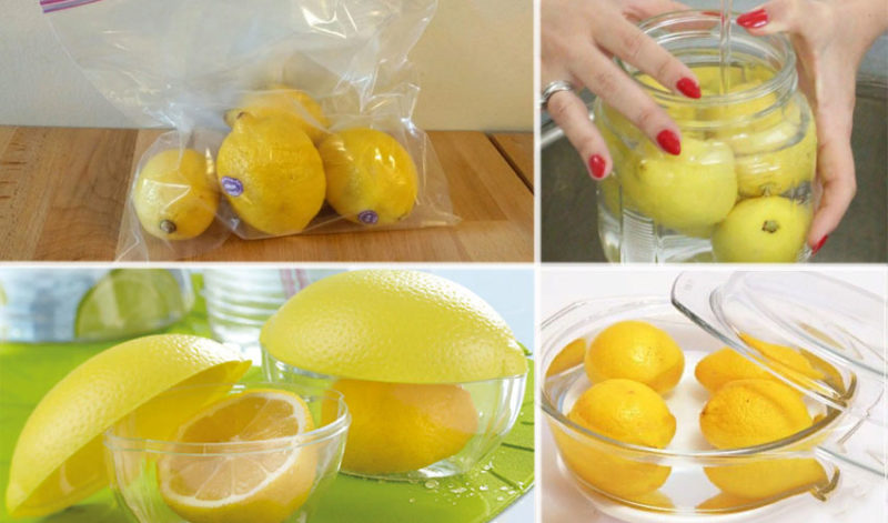 The best ways to store lemons at home