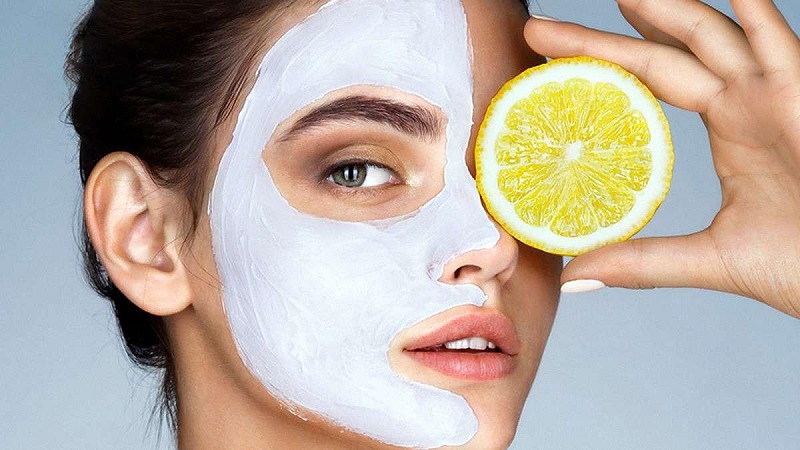 Who is shown and how is lemon useful for a woman's body