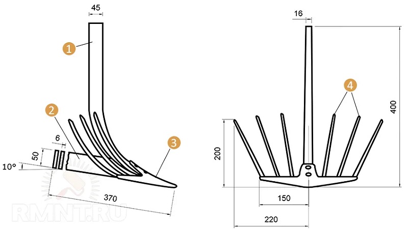 The advantages of a manual potato digger and how to do it yourself