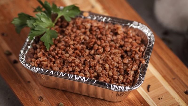 How much buckwheat is stored at home