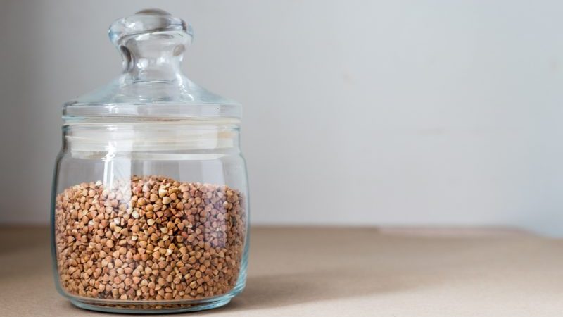 How much buckwheat is stored at home