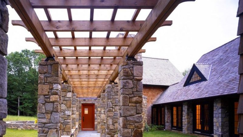 How to make a grape pergola with your own hands