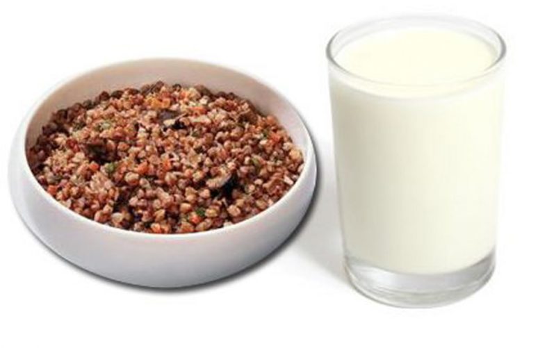 How many kcal are in raw buckwheat with kefir? Calorie content of boiled porridge on kefir