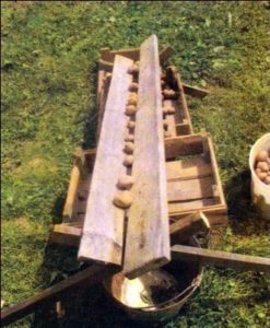 Device for sorting potatoes and how to make it yourself