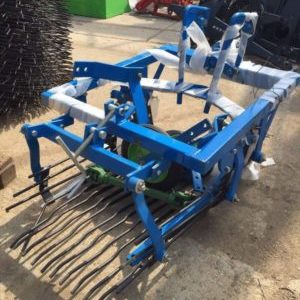 Types of potato diggers for a mini-tractor, principle of operation and selection criteria